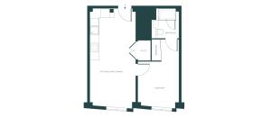 1 Bed B