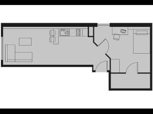 Gold One Bed Apartment