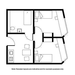 2 bed apartment