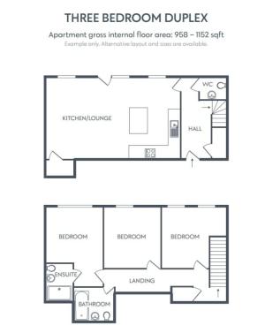 Penthouse floorplan