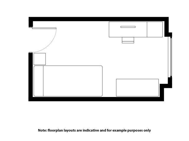 Superior Bedroom (Shared Bathroom)