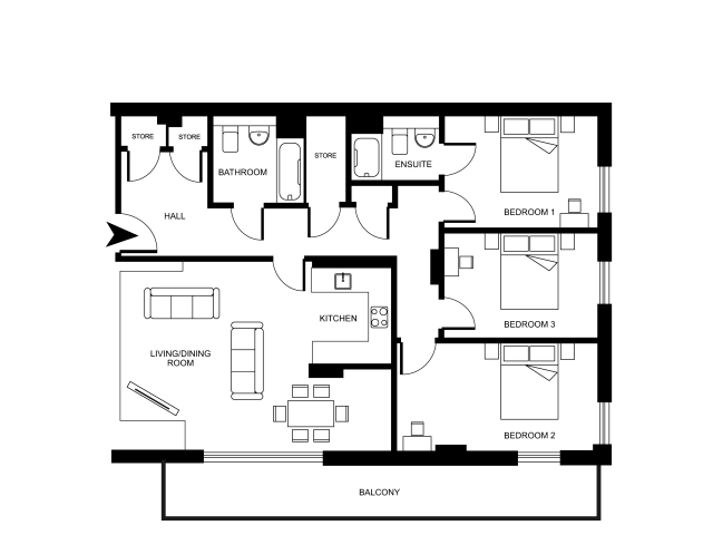 Walthamstow R - Flat 2