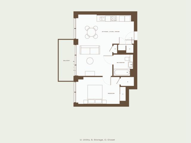 The Piston Floorplan Aarons