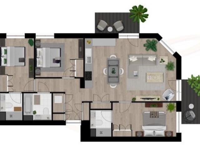 Standard 3 Bed A