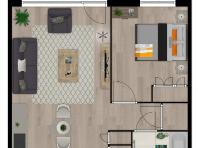 Standard 1 Bed A