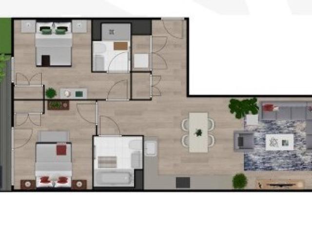 Extra Large 2 Bed C
