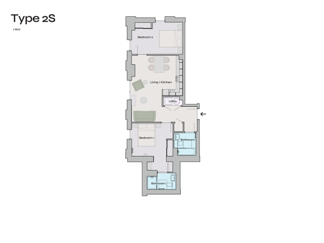 2S Floorplan