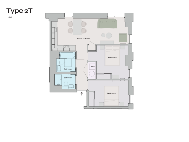 2T Floorplan