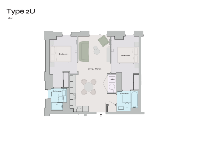 2U Floorplan