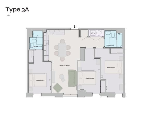 3A Floorplan