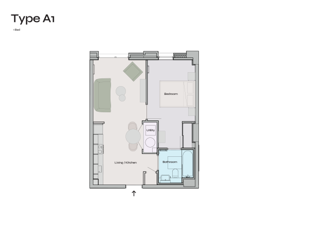 1A Floorplan