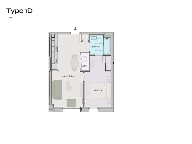 1D Floorplan