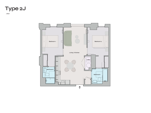 2J Floorplan