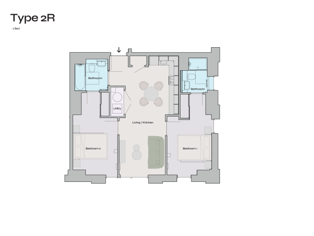 2R Floorplan