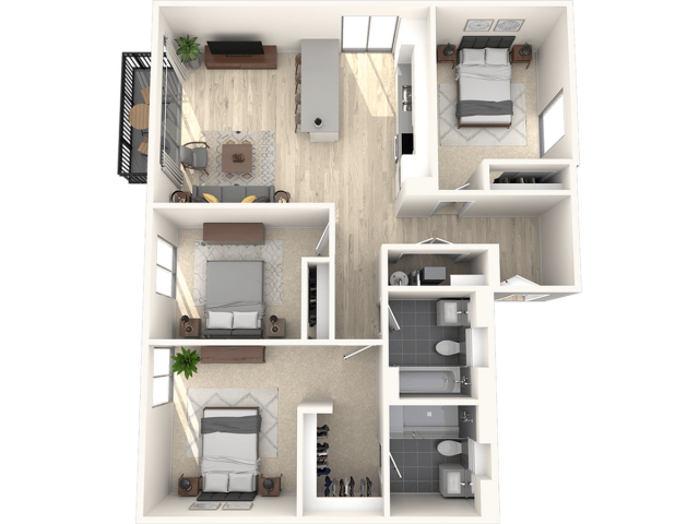 C1 floorplan