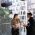 Private balconies in every apartment