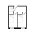 2 bedroom apartment Floor Plan