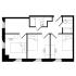 3 bedroom apartment Floor Plan