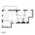 Modern apartment floor plan showcasing 3 bedrooms, an open living area, dining space, and a spacious kitchen with balcony access, located at Pearl Yard, Bermondsey.