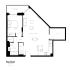 Pearl Yard floor plan featuring 1 bedroom, open-concept kitchen and living area, private terrace, study, and ample storage space in Bermondsey.