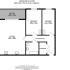 Ground floor plan featuring 693 sq.ft. with a spacious kitchen, two cozy bedrooms, elegant entrance hall, and charming balcony.