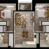 Chic 2D floor plan featuring 2 spacious bedrooms, a cozy living area, a modern kitchen, and stylish bathrooms.