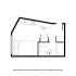 Elegant floor plan design featuring a cozy studio apartment with an integrated kitchen, spacious living area, and modern bathroom.