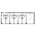 Contemporary floor plan showcasing 4 bedrooms, an open-plan living area, and a modern kitchen, ideal for comfortable family living.