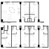 Spacious floor plan showcasing 4 bedrooms, modern open-concept living and dining area, and well-equipped kitchen.