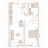 1 Bed